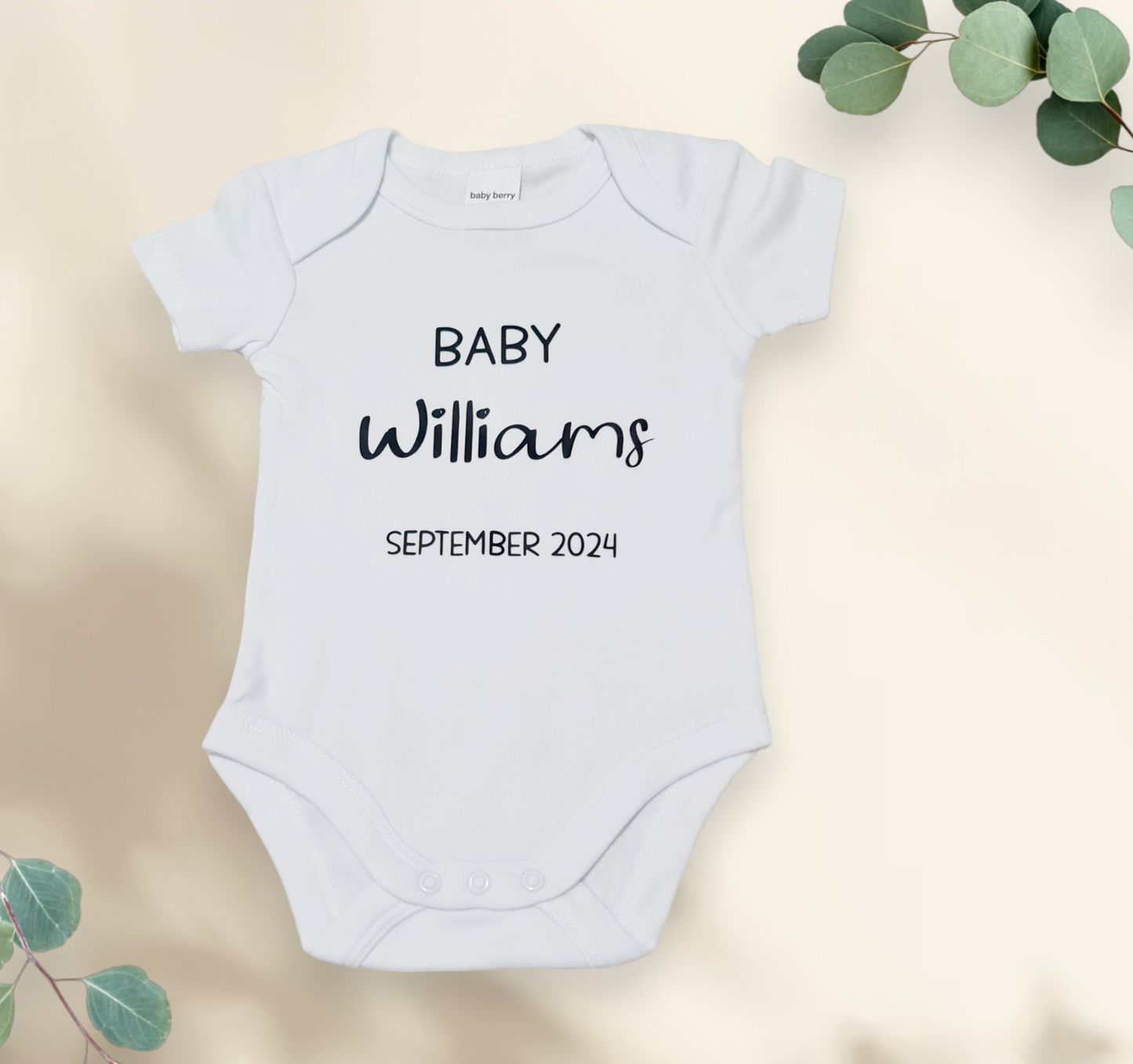 "Williams" baby announcement
