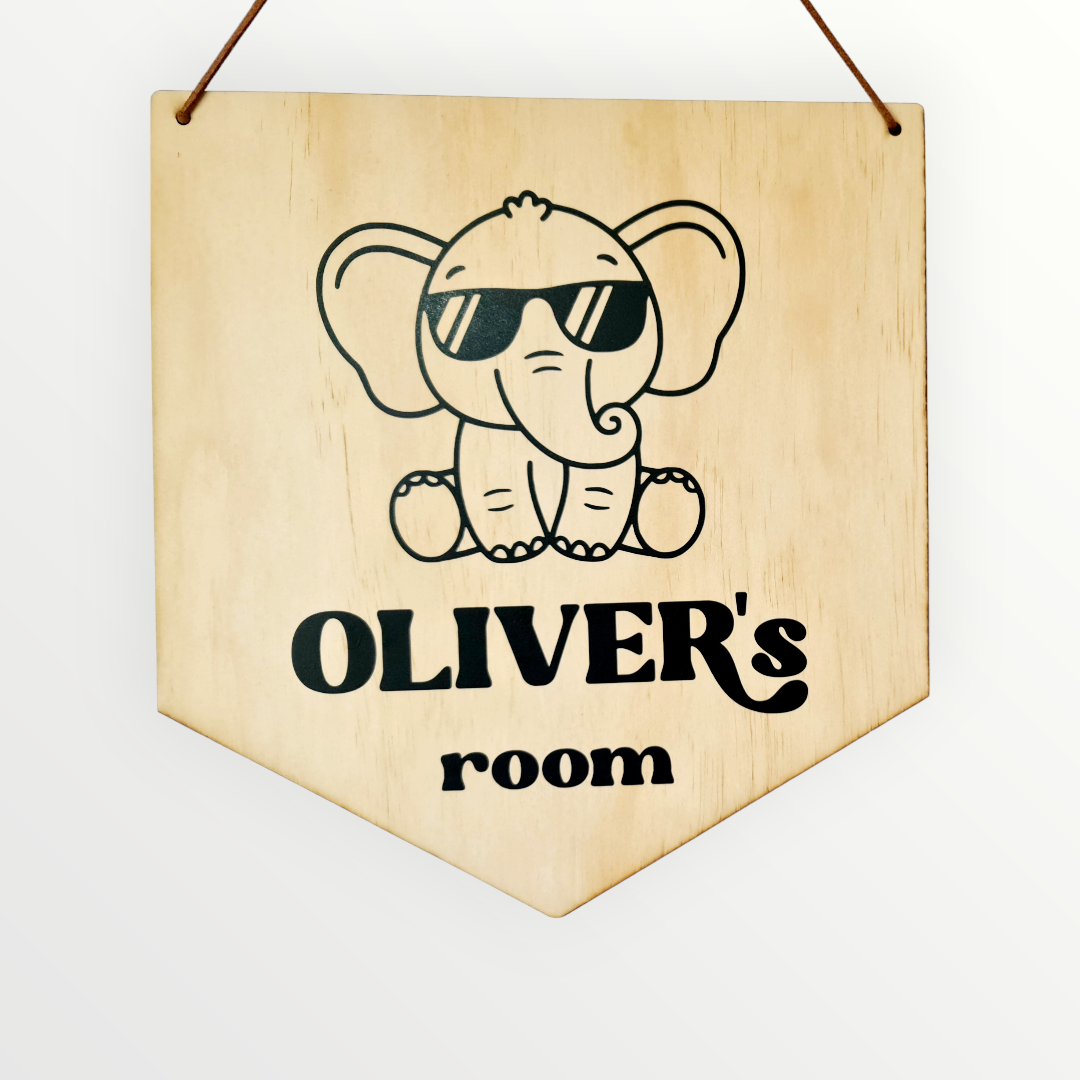 Name banner "Elephant"