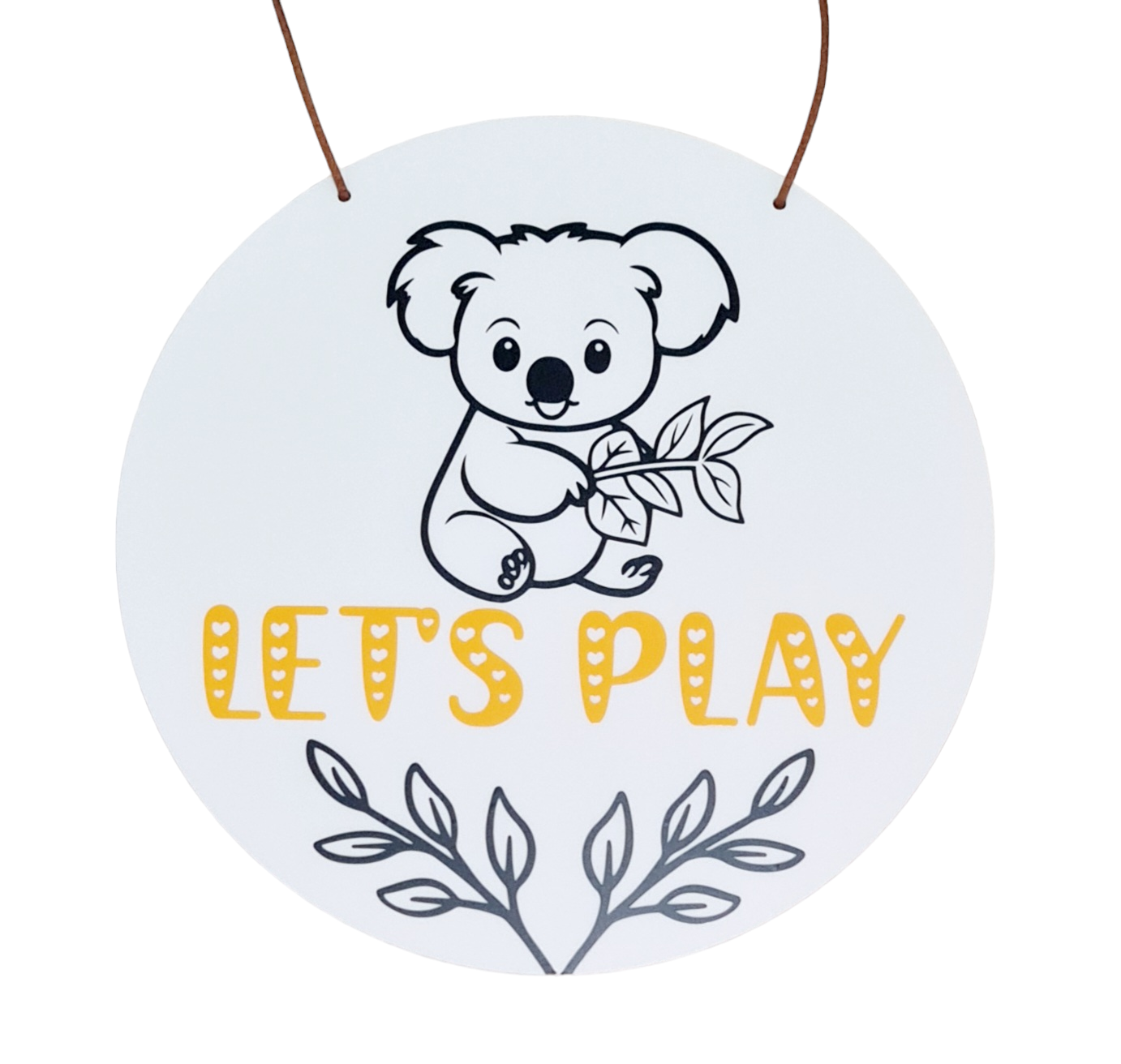 Playroom sign "Koala"