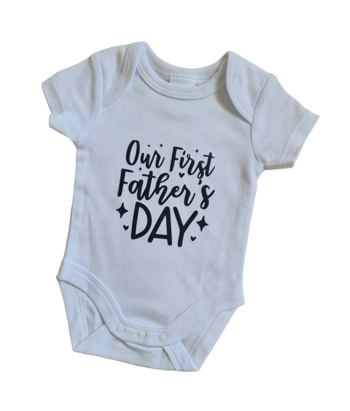 First Father's Day baby bodysuit