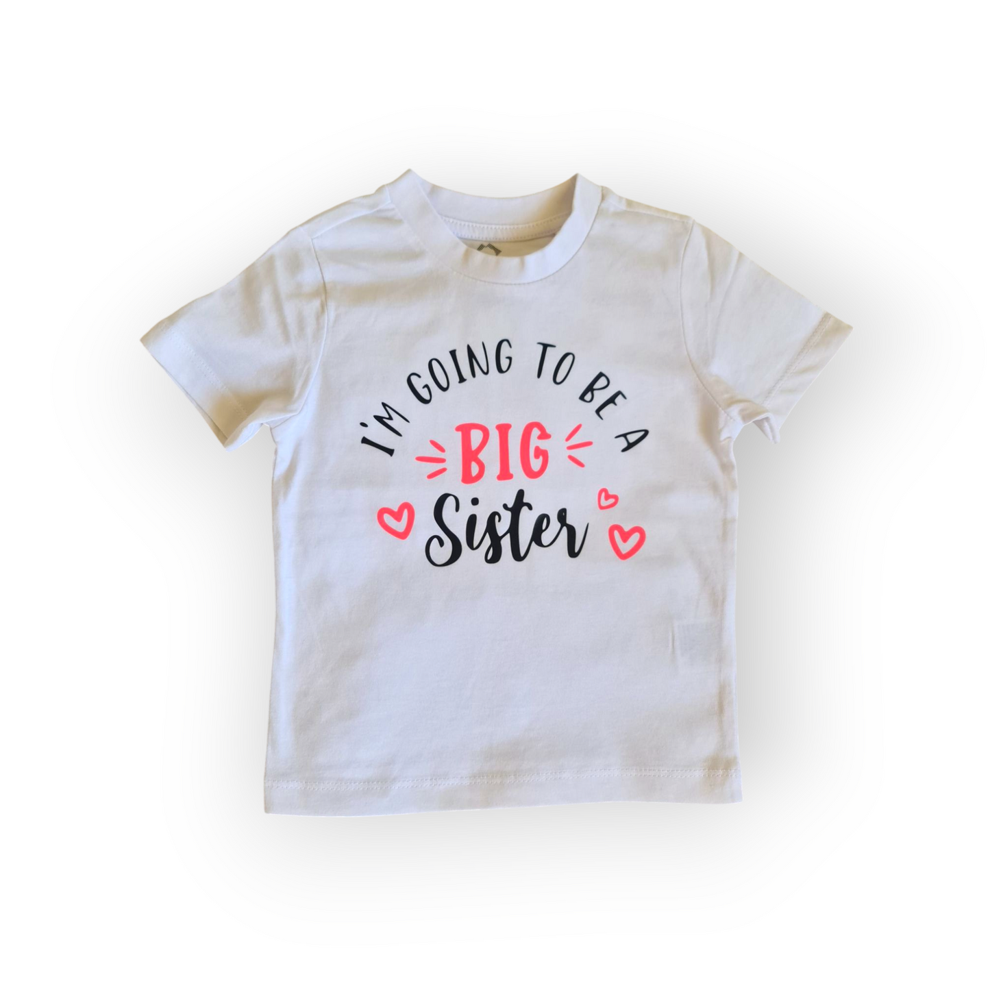 Big sister baby announcement t-shirt