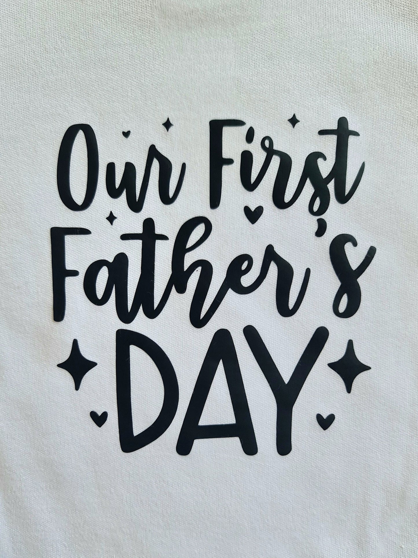 First Father's Day baby bodysuit