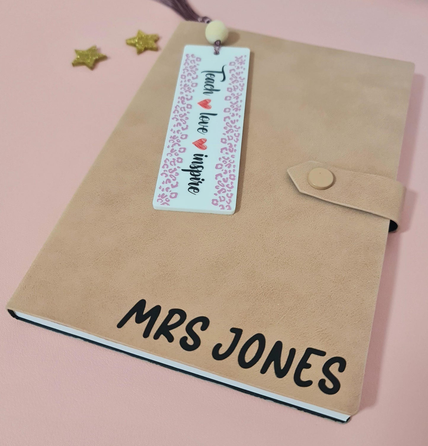 Personalised Notebook, Personalised Planner, Teacher Appreciation Gift, End of Year Gift
