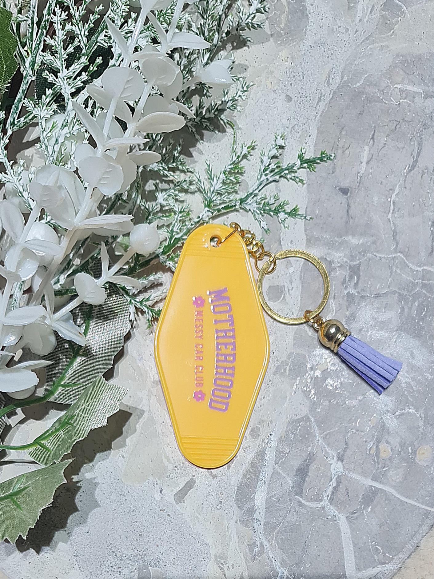 Motel keychain, Motherhood, Mum keychain
