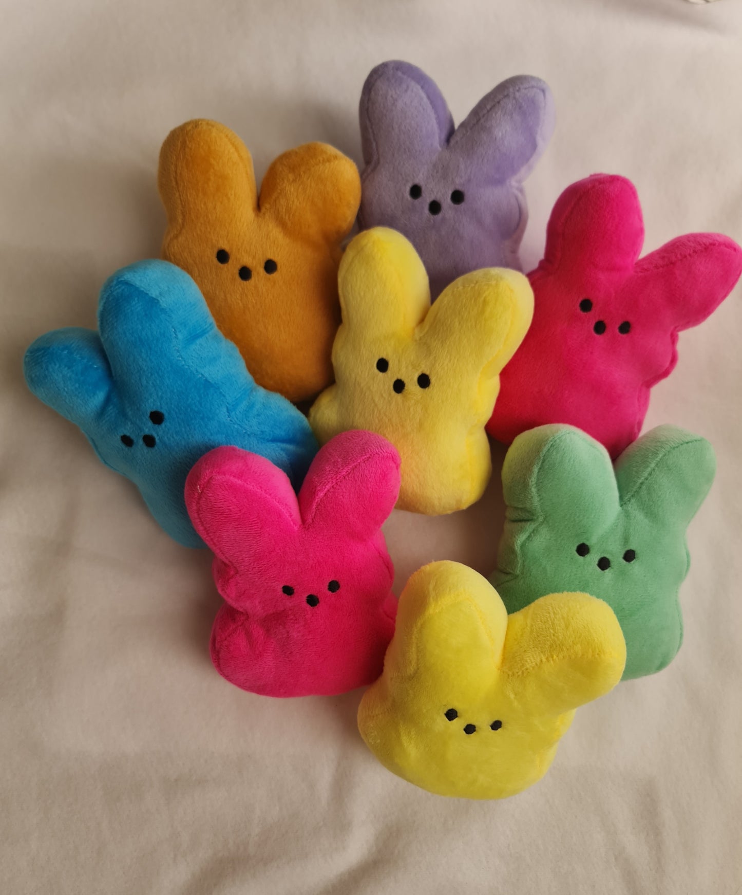 Personalised Easter bunny peeps
