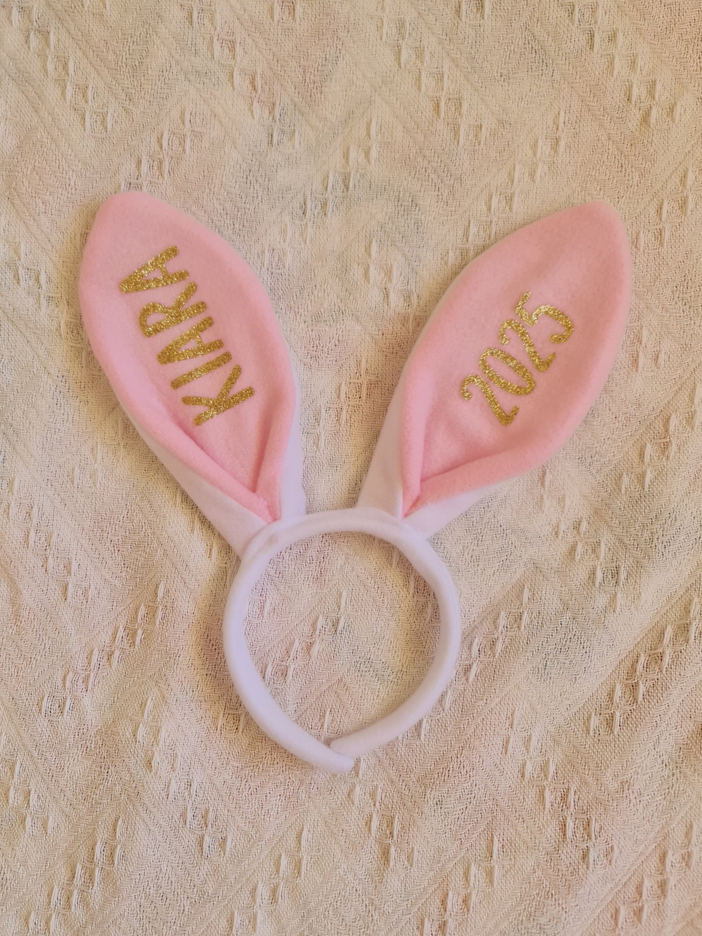 Personalised bunny ears