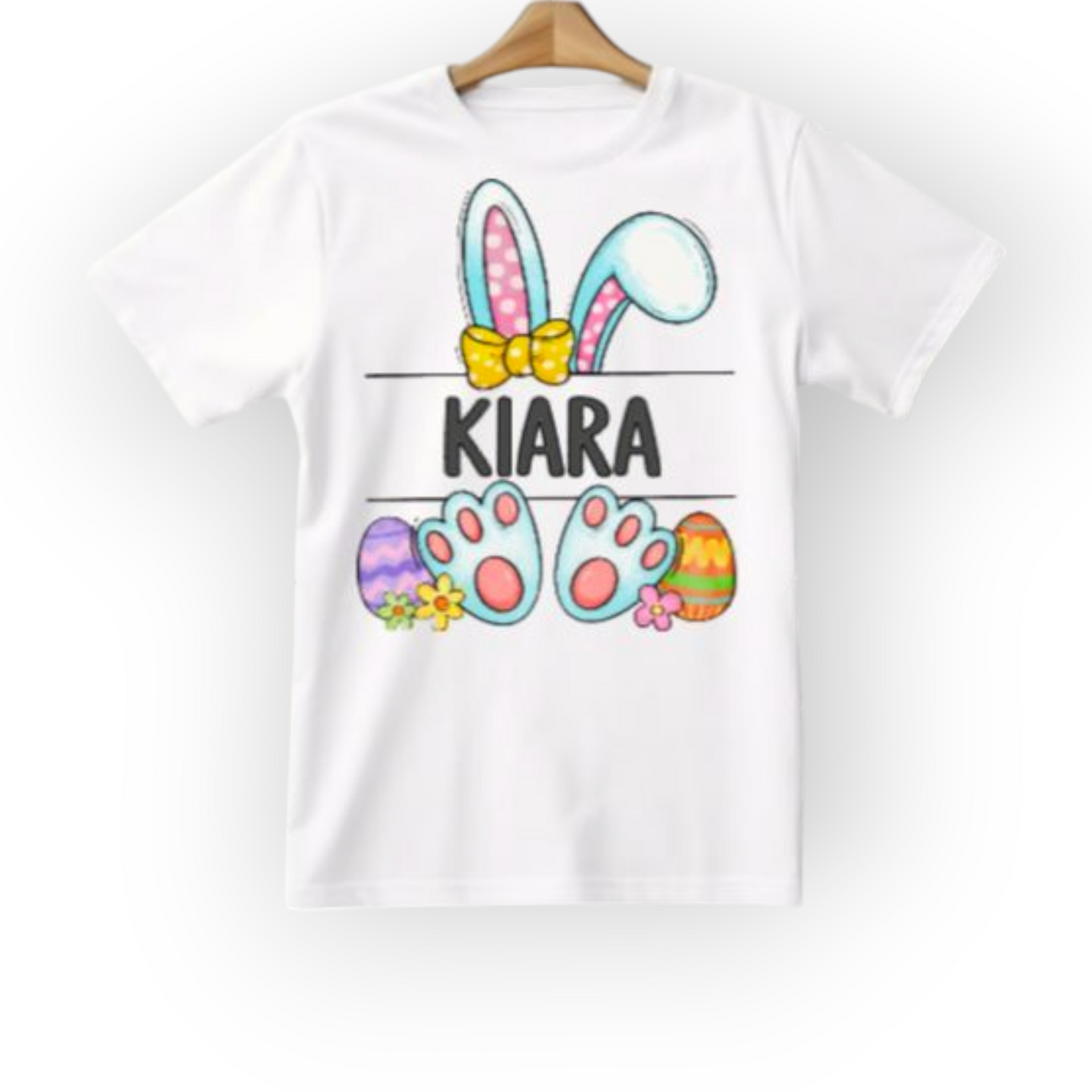 Personalised Easter bunny t-shirt