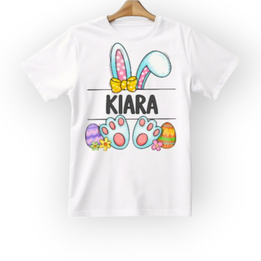 Personalised Easter bunny t-shirt