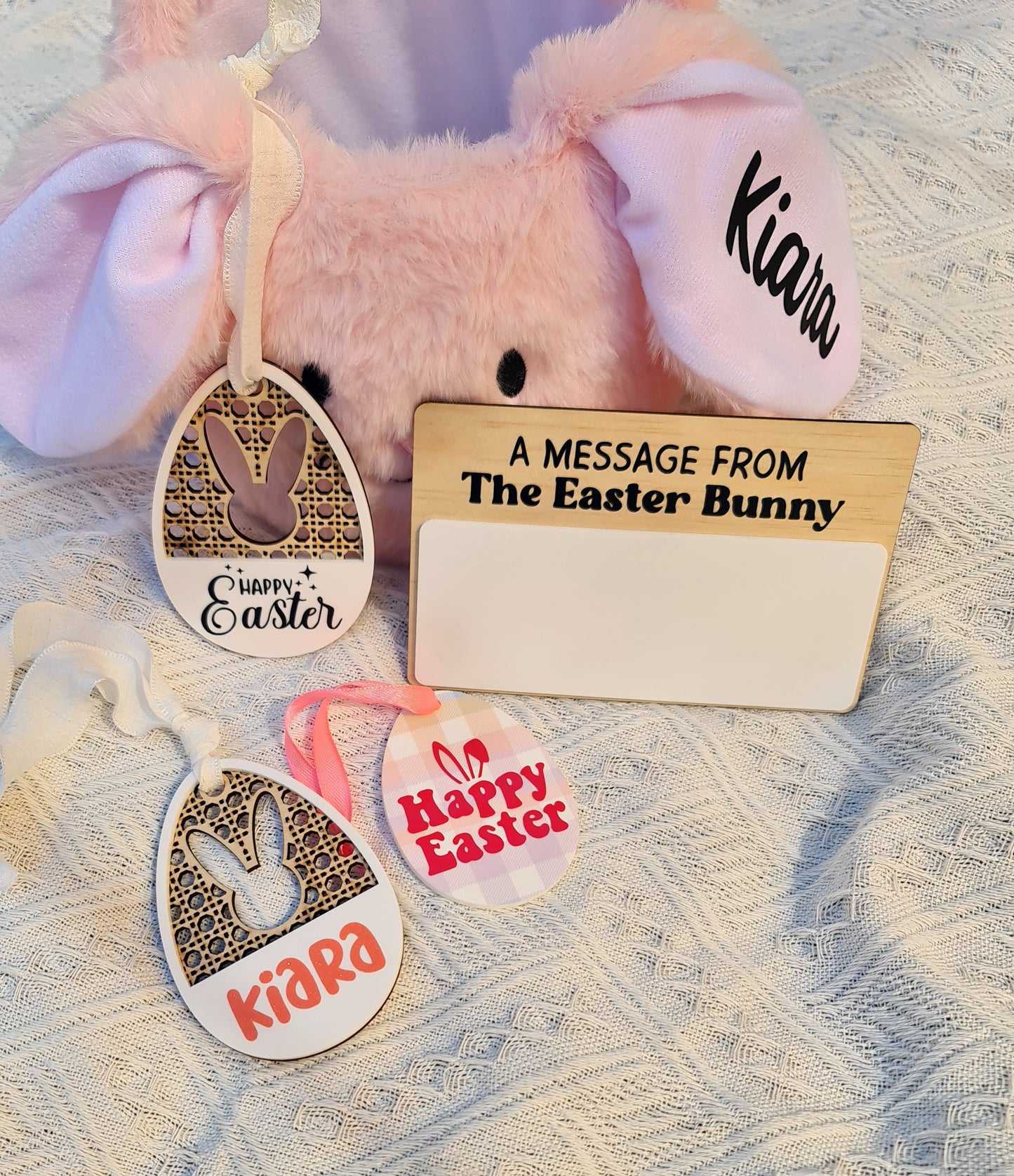 Easter bunny message board