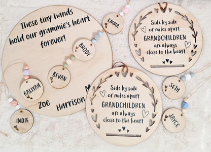 Personalised Mother's Day keepsake plaque