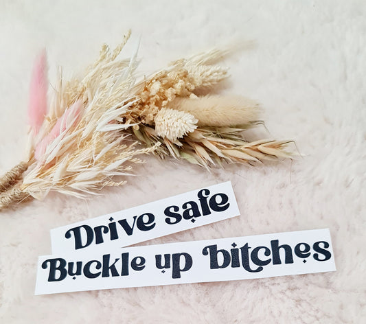 Car mirror decal