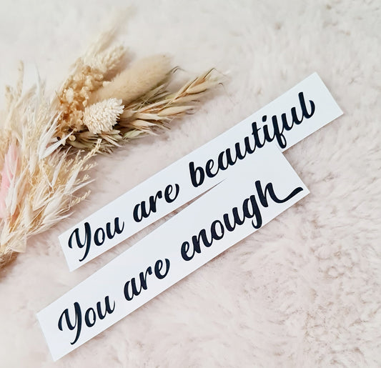 "You" mirror decal - Gifts by Eve