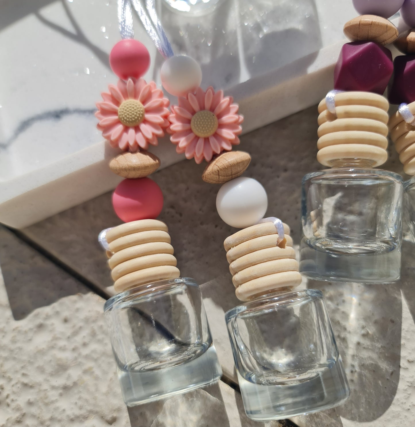 Car diffuser flower