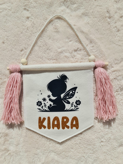 Mermaid personalised name banner