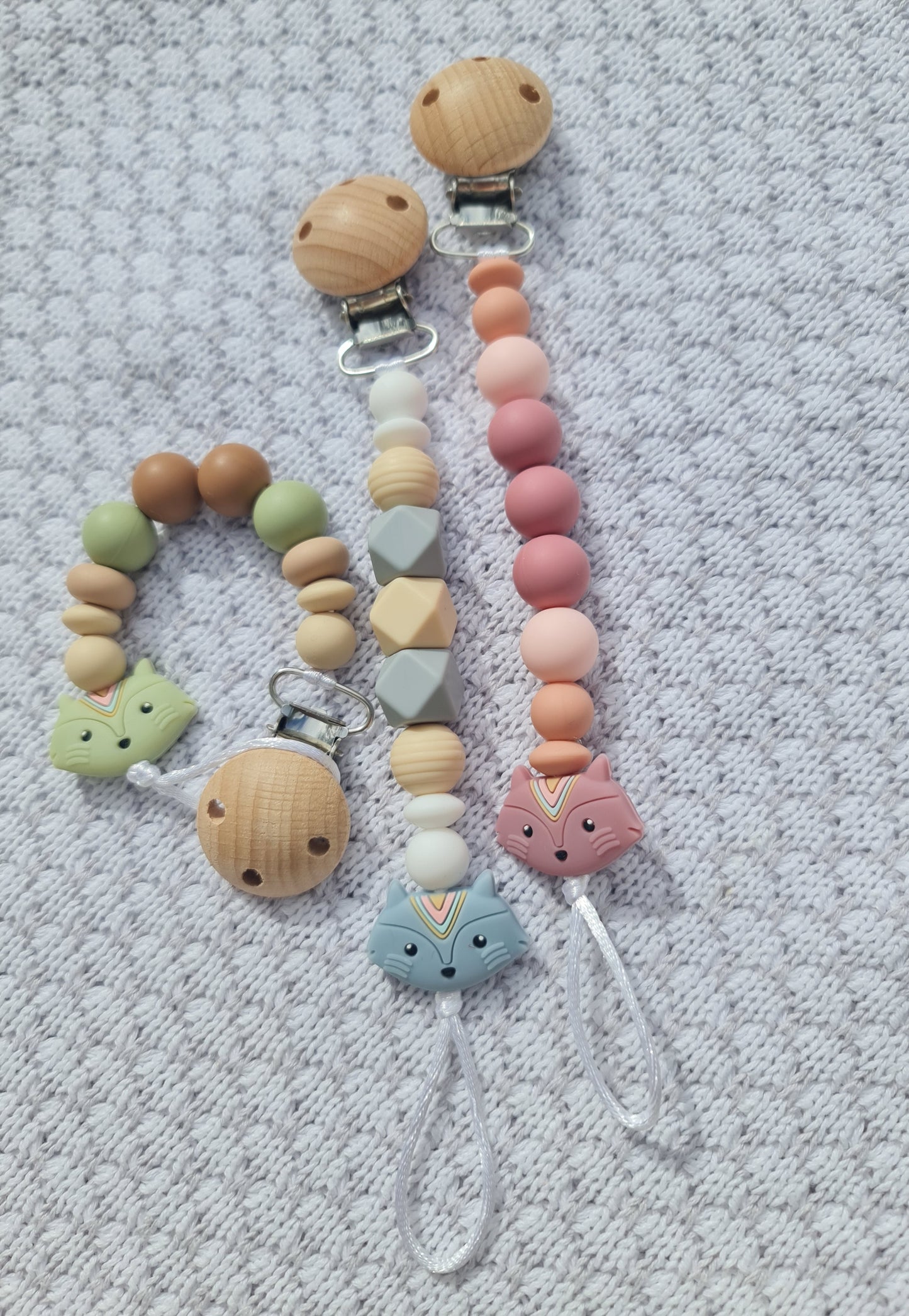 Boho fox dummy clip