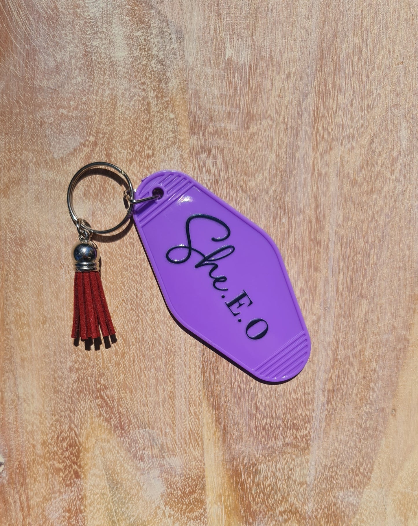 Motel Keychain