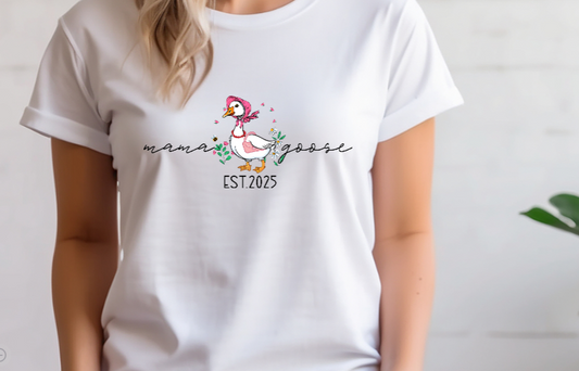 Mama goose womens T-shirt