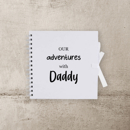 Our adventures with Daddy scrapbook Large