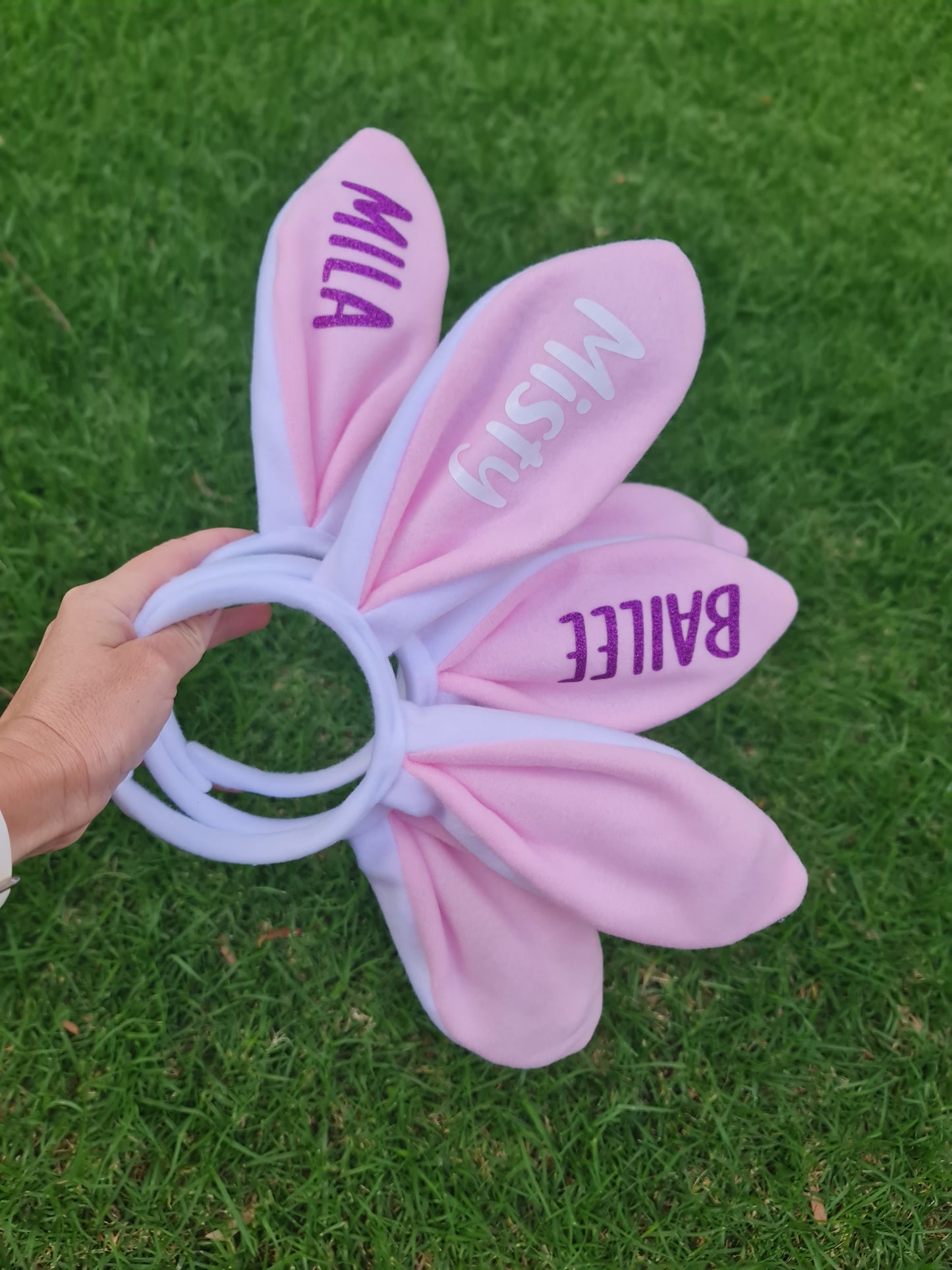 Personalised bunny ears - Easter headband