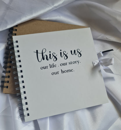 This is Us Scrapbook | Our Life Story Memory Book (small)
