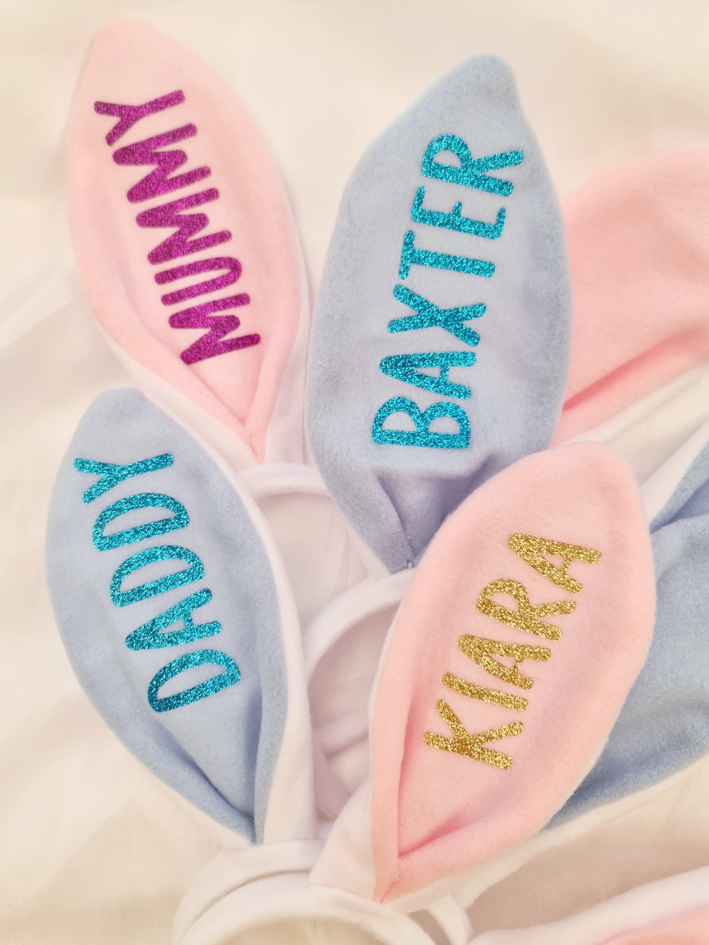 Personalised bunny ears - Easter headband
