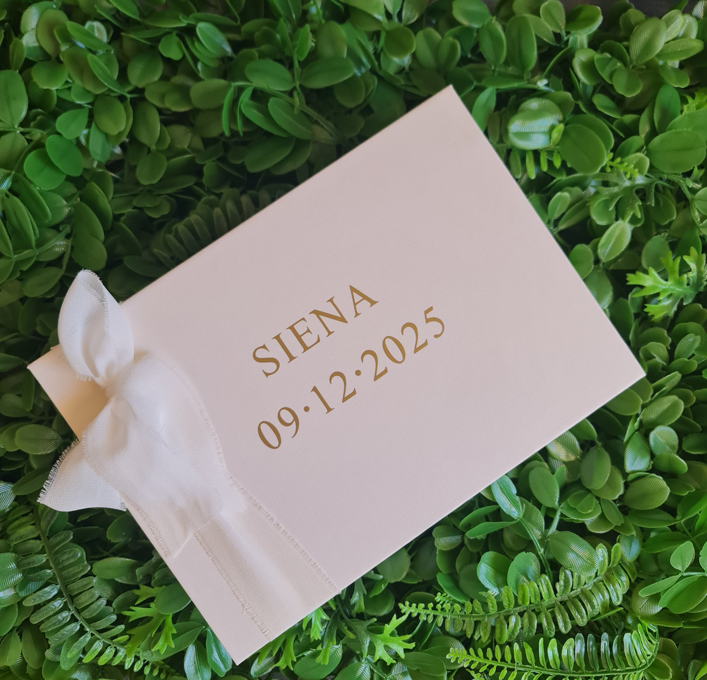 Personalised Baby Keepsake Book Style Box