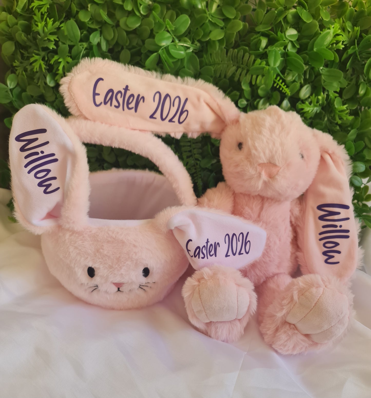 Personalised Easter Bunny Basket