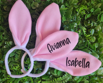 Personalised bunny ears - Easter headband
