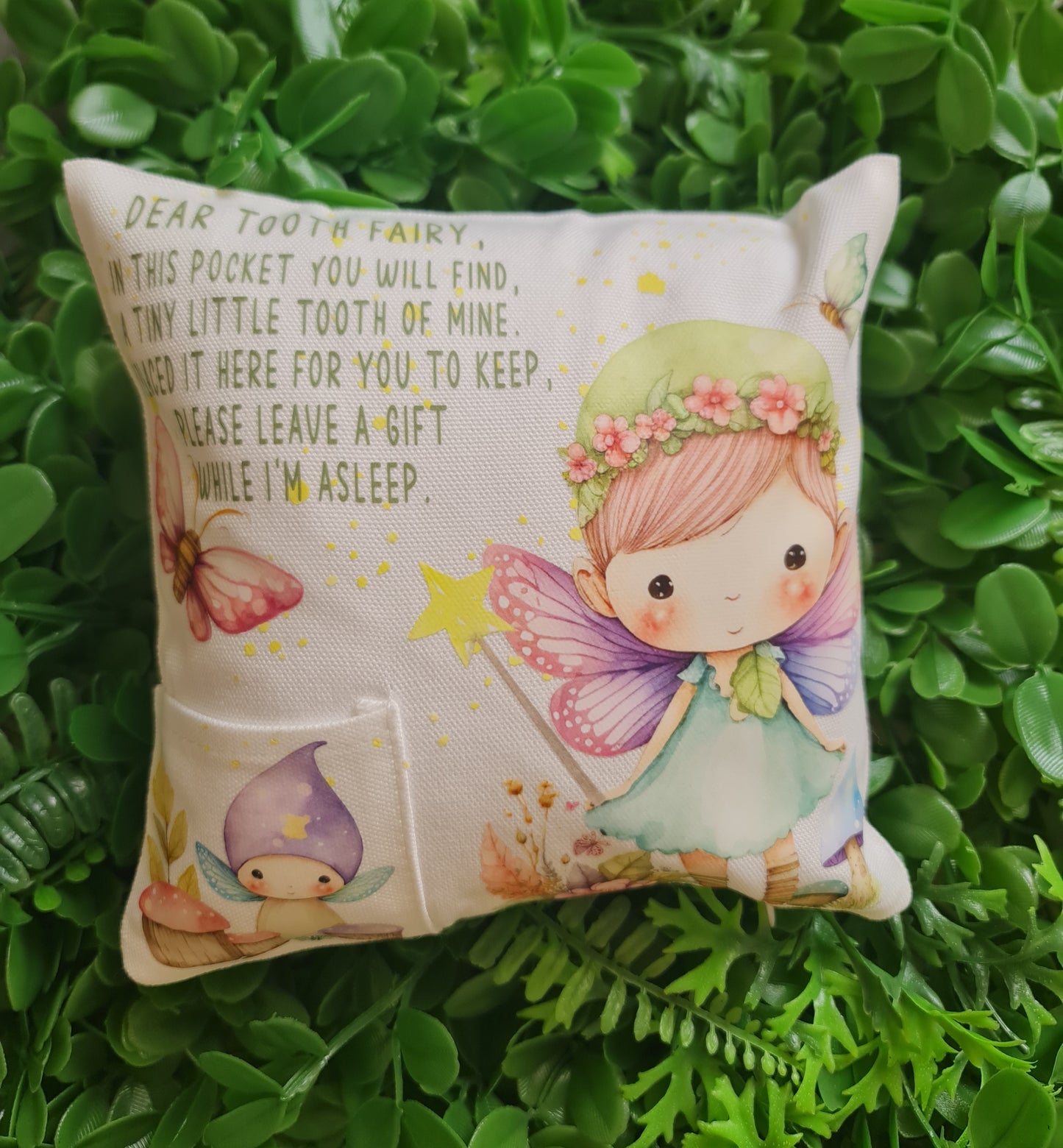 Tooth Fairy Pillow | Kids Tooth Fairy Keepsake