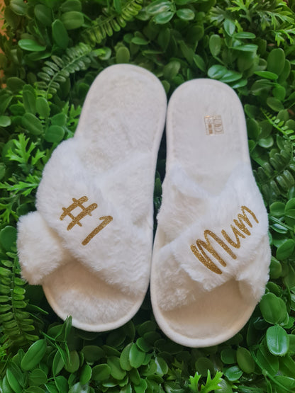 #1 Mum Slippers | Mother’s Day Gift