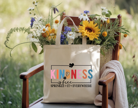 Kindness Cotton Tote Bag