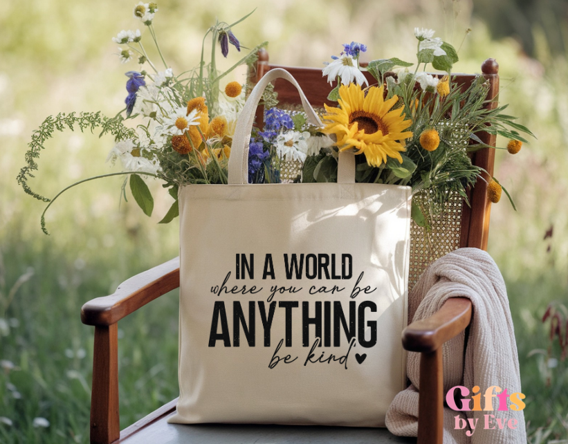 Kindness Cotton Tote Bag