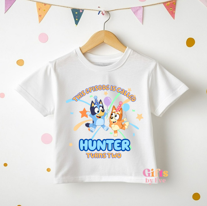 dog inspired birthday tee