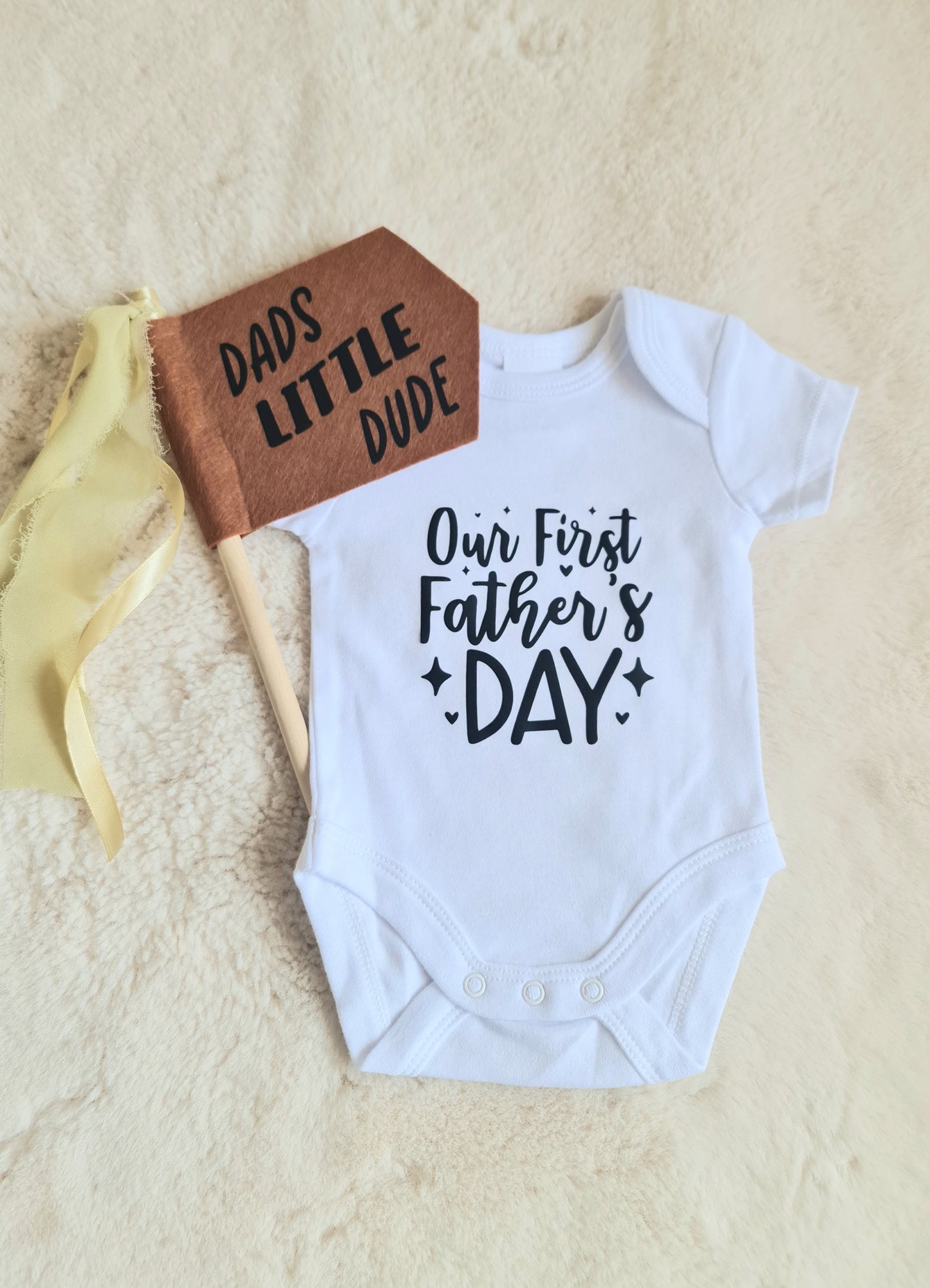 First Father's Day baby bodysuit