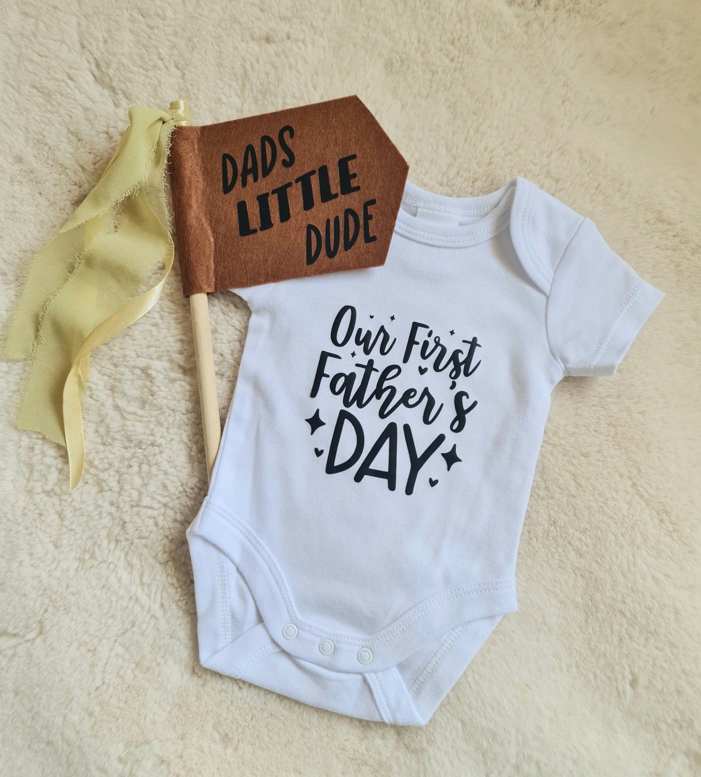 First Father's Day baby bodysuit