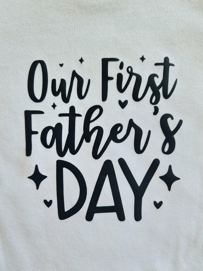 First Father's Day baby bodysuit