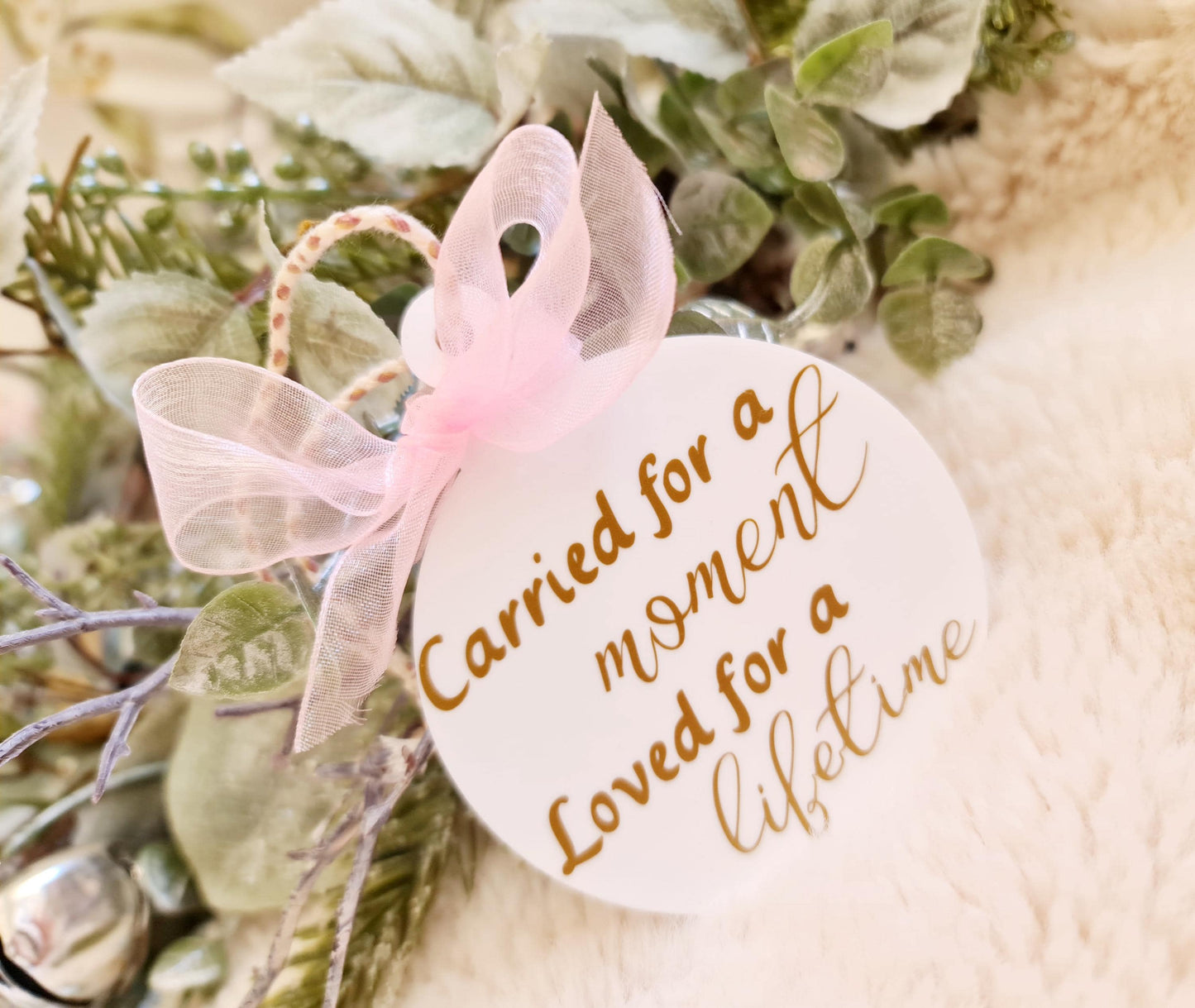 Angel Baby Memorial Ornament: Loss Keepsake Decoration