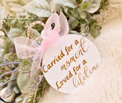 Angel Baby Memorial Ornament: Loss Keepsake Decoration