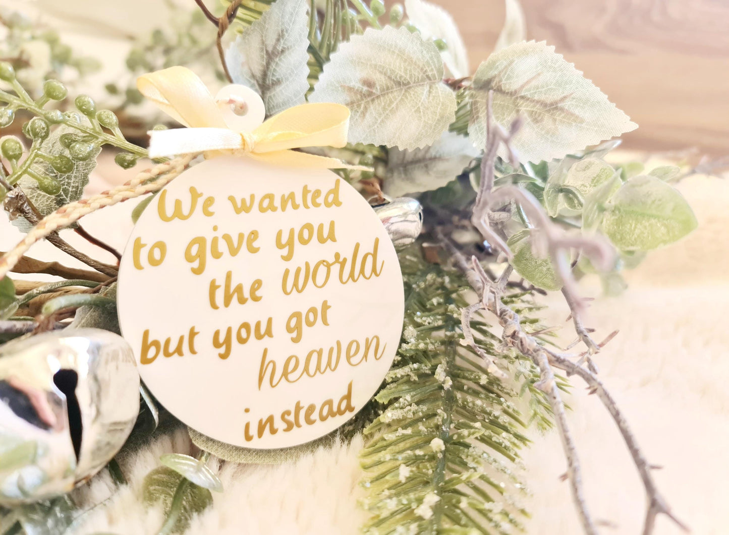 Baby Loss Memorial Ornament: Handmade Keepsake Decoration
