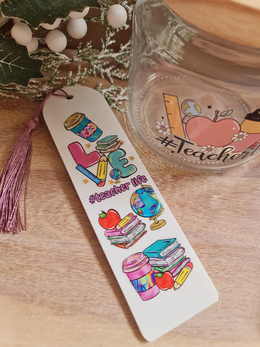 Teacher gift, bookmark, Teacher appreciation gift, End of Year Teacher gift