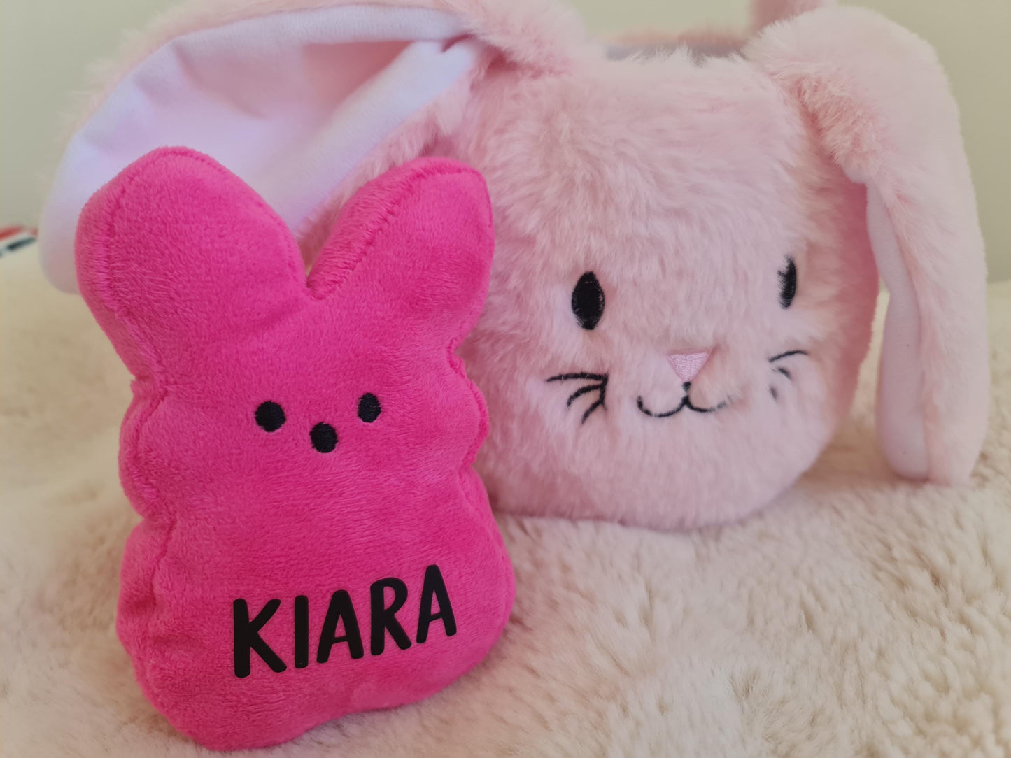 Personalised Easter Bunny Peeps, Easter gift, Kids gift
