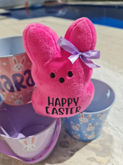 Personalised Easter Bunny Peeps, Easter gift, Kids gift