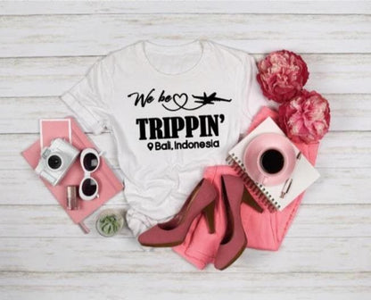 Girls Trip T-Shirt | Squad Vacation Shirt | Matching Girls Holiday Tee | Girls Weekend Outfits | Travel Bestie Shirt | Funny Group Trip Tee