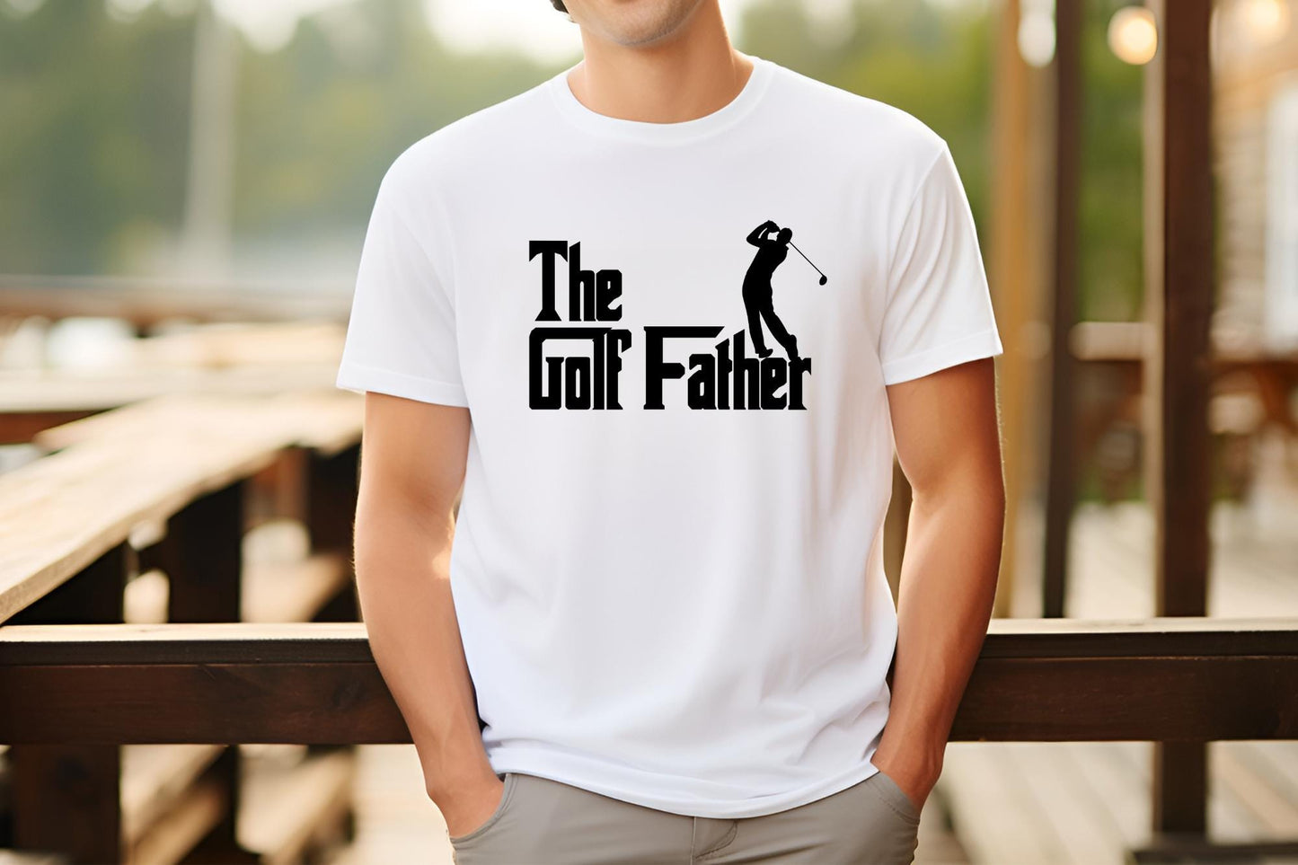 The Golf Father T-Shirt: Funny Father's Day Dad Gift