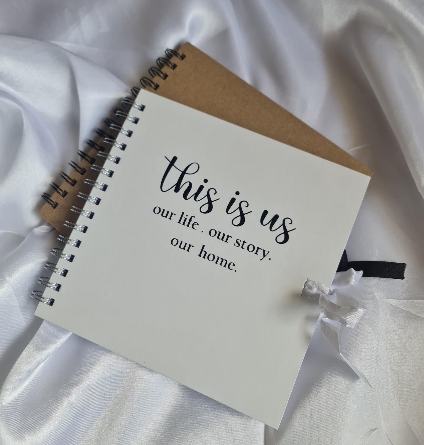 This is Us Scrapbook | Our Life Story Memory Book | Family Photo Album | Wedding Anniversary Gift | Couple's Gift | New Home Keepsake Gift