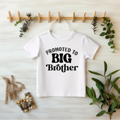 Promoted to Big Brother Shirt | Kids Pregnancy Announcement T-Shirt | Sibling Reveal Outfit | New Big Brother Gift