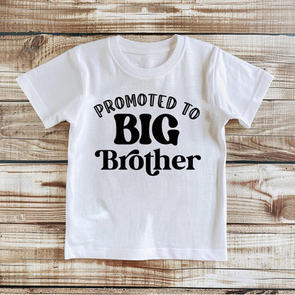 Promoted to Big Brother Shirt | Pregnancy Reveal, Sibling Outfit