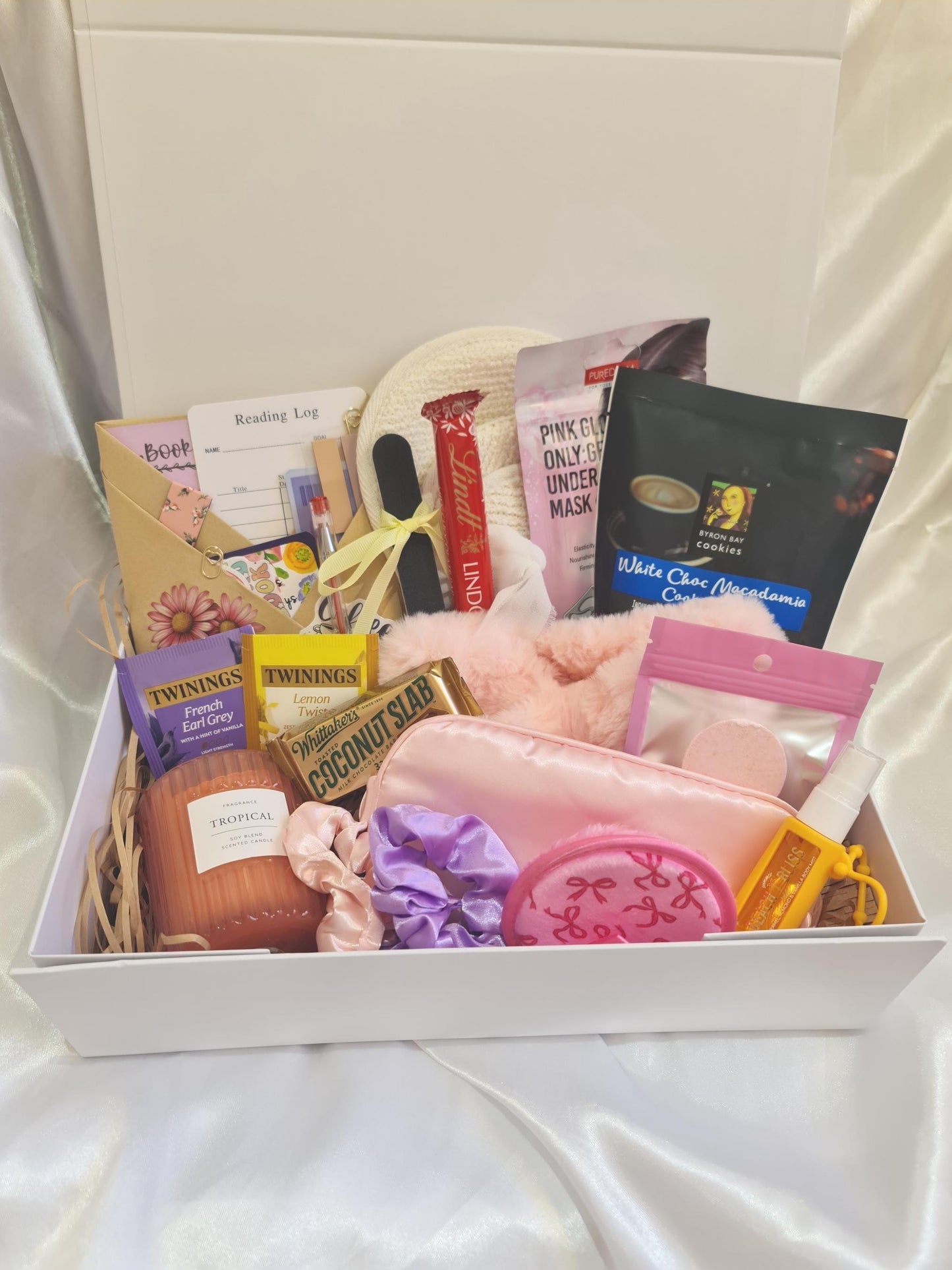 Luxury Self-Care Mystery Book Gift Set, Blind Date With A Book Gift Set, Relaxation & Wellness Gift, Mindfulness Surprise Package