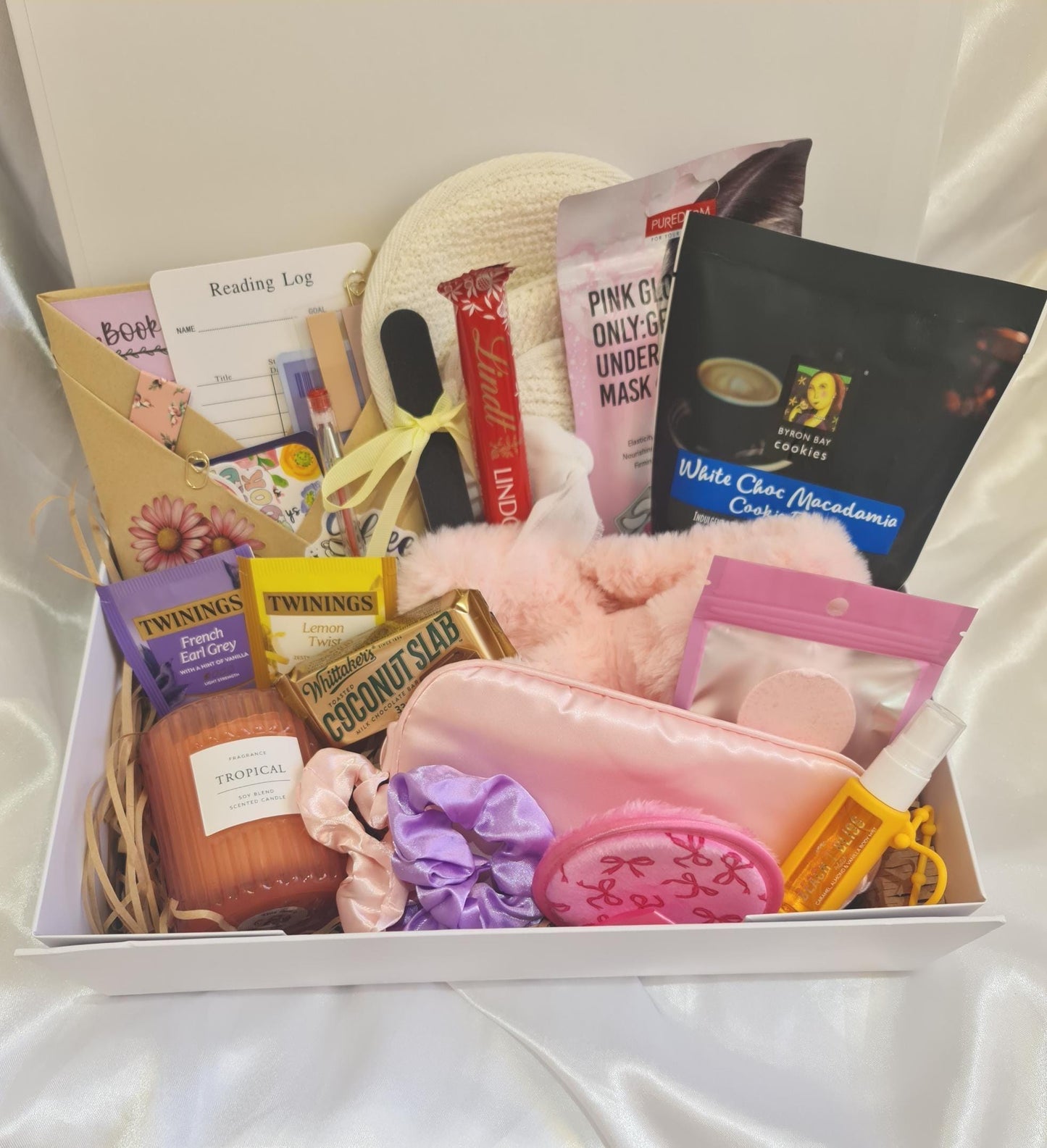 Luxury Self-Care Mystery Book Gift Set, Blind Date With A Book Gift Set, Relaxation & Wellness Gift, Mindfulness Surprise Package