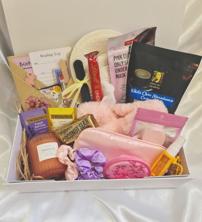 Luxury Self-Care Mystery Book Gift Set, Blind Date With A Book Gift Set, Relaxation & Wellness Gift, Mindfulness Surprise Package